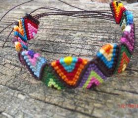 Multicolor Macrame Breacelet